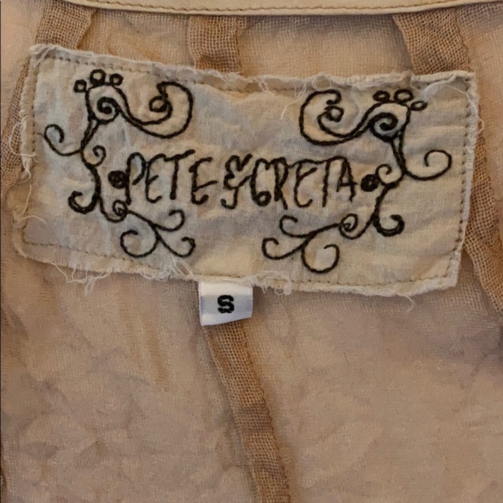 Pete & Greta by Johnny Was Floral Blouse S - Picture 9 of 11